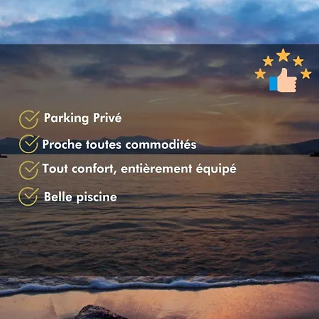 4 P, Sea View, Terraces, Swimming Pool, A/c * Saint-Raphaël