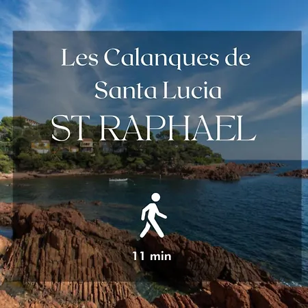 4 P, Sea View, Terraces, Swimming Pool, A/c * Saint-Raphael (Var)