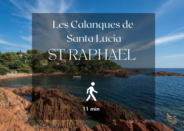 4 P, Sea View, Terraces, Swimming Pool, A/c * Saint-Raphaël